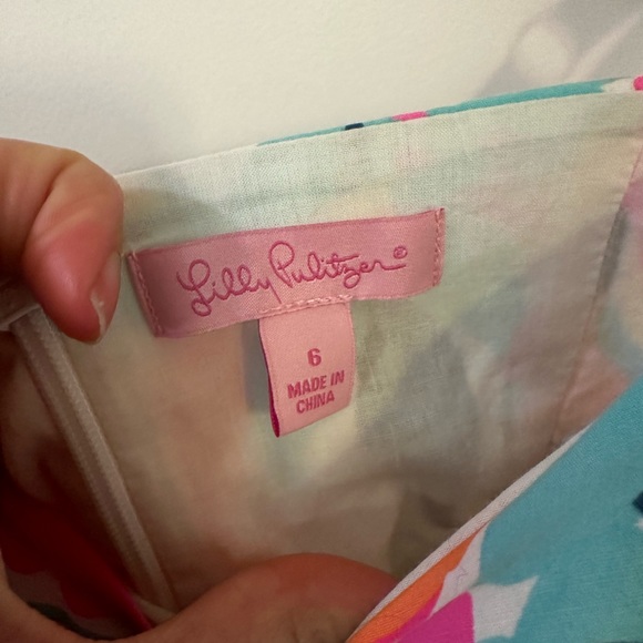 Lily Pulitzer Cristine Dress Size 6 - Picture 8 of 8